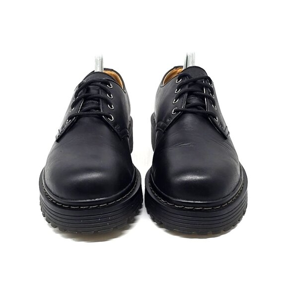 Skechers D395341 Black Leather Lace Up Oxford Shoes Men\'s Size 8 main image 11
